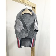 ﻿ 페로펫 강아지옷 라인 니트 가디건 [S-3XL]