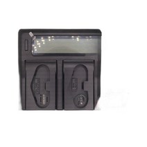 캐논 LP-E19 배터리 충전기 R3 1DX Mark II 1DX2 1DS4 1D3, E19 듀얼 배터리 LCD 충전기
