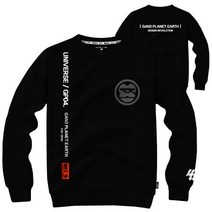 간쓰리 맨투맨 M~2XL 구퍼리즘