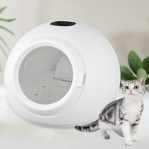 Roomxyd 펫드라이룸 애견드라이룸 자동건조기 가정용 강아지 고양이 드라이기 펫드라이기 강아지건조기 반려용품, 화이트