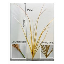 시뮬레이션 양파 잔디 Diy Pseudograss 정원 장식 식물 냄비 요정 미니 소형어처, 05 20 H