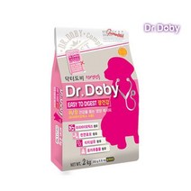 P163 닥터도비 장건강 애견 사료 2kg 강아지밥 _ 2210228EA, 쿠팡2 본상품선택