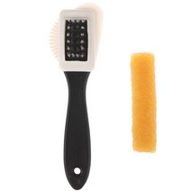 신발 운동화 얼룩 세탁 백화제 세제 지우개 2 개대 가죽 얼룩 클리너 스웨이드 신발 브러시 3면 청소 브러시 ​​고무 지우개 검은 색 s 모양의 신발 클리너 부팅 신발