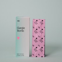 가글밤 휴대용 고체가글 애플민트향 개별타입, 18정 x 1개