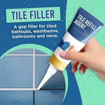 [1+1]틈새마카 줄눈마카 방수 타일 틈 수리 전트 white tile refill grout pen mouldproof wall porcelain paint(총2개), 쇼로