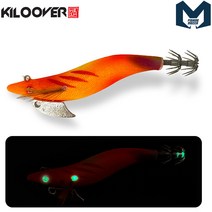 피싱메카 키로오버 톨피도 버젼2 팁런에기 3호 선상에기 팁런전용, 40g, 1번 오렌지-포인트축광