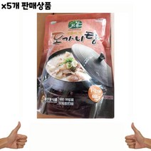 식자재 도매) 도가 니탕(실온 선봉 600g) x5개 업소용 온라인 재료 인터넷 지탕맛집 납품 대량유통, 코꾸모 쿠팡 1, 코꾸모 쿠팡 본상품선택