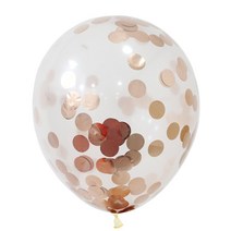 고백하는날 컨페티 풍선 30cm (10개입), 10개입, 01.로즈골드