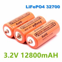 차량용배터리 파워뱅크 인산철 배터리 충전기100% 오리지널 3.2V 12800mAh 32700 Lifepo4 충전식 배터리, 01 1PCS
