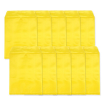 이화 비닐 서류봉투 노랑, 245 x 335 mm, 10개입