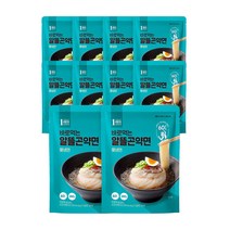 1am 바로먹는 알뜰 곤약면 물냉면 280g, 10팩