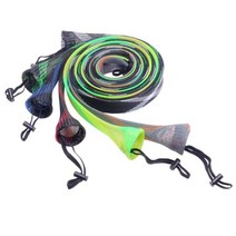 1 개/6 개 낚시 캐스팅 로드 양말 꼰 실크 표면 로드 긴 장갑 보호 폴 장갑, Mix Color 6PCS, CN