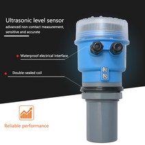 초음파 레벨 센서 20m 범위 물 탱크 미터 출력 4-20mA 0-10V RS485 송신기 DC24V, 05 0-5m range RS485