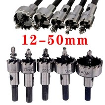 목공용 홀쏘 스텐 공구 1 개 12-50mm hss 구멍 톱 세트 스테인레스 스틸 금속 합금, 30mm