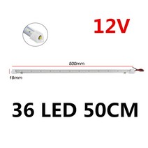 72/108 LED 12V 24V 자동차 인테리어 라이트 바 RV 캠핑카 보트 밴 트럭 트럭 캐 러 밴에 대 한 스위치 독, 06 24 LED 30CM 24V_03 4pcs