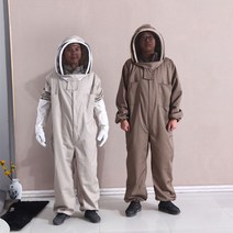 벌초옷 양봉 보호복 우주복 꿀벌 전신 후드 농장 보호 안전 작업복 복장 방충복 말벌 벌망옷, 양봉 우주복