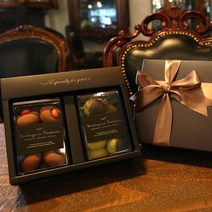 다하임 쿠키상자(쿠키사각박스)2구-브라운, 1개