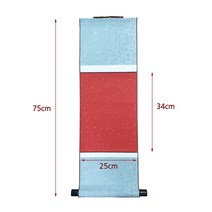 작품용 족자 (25x75cm(빨강냉금지)) 공족자