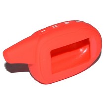 m7 실리콘 키 케이스 skin for scher khan magicar 7 8 9 10 11 russian two way car alarm lcd remote control fo, 빨간색, 1개