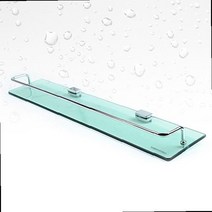 화장실리모델링 강화 유리 선반 욕실 인테리어 자재 세면대 다용도선반 욕실수납 욕실용품, 상세페이지 참조