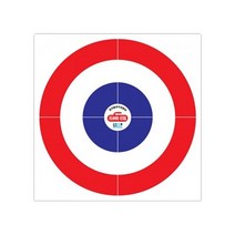 플로어 컬링 타겟판 마루바닥 컬링표적지 타켓 타겟판 _ 2204019EA, 쿠팡 본상품선택