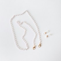 진주 골드체인 마스크스트랩 안경줄 목걸이줄 스튜디오609