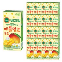 베지밀 과일이 꼭꼭 씹히는 애플망고 두유 190ml 16팩, 상세페이지 참조, 상세페이지 참조, 상세페이지 참조
