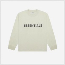에센셜 3 실리콘 아플리케 박시 긴팔 롱슬리브 가을 티셔츠 알파파 세이지 20 627688 [정품]