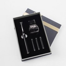 글램 만년필 3종세트 블랙 교수님 만년필 기관 홍보 물품