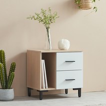 테즈 책꽂이형 서랍협탁, 메이플화이트