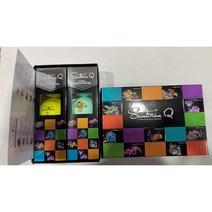 넥센 세인트나인Q 6구 3세트 3하프더즌 세인트나인 큐 3피스 3PC 화이트 컬러 골프공 선물용 선물 기념 홀인원 단체 모임 인쇄 포장 캐릭터 골프볼 인쇄용 골프볼, 색상혼합(컬러) 6구 3세트