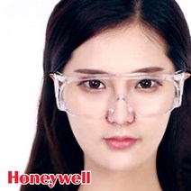 [당일출고] 하니웰 안티포그 김서림방지 페이스쉴드 페이스쉴드 라이딩고글 바이크고글 투명고글 방역고글 다이소보안경 비말차단안경 보호경, 1개