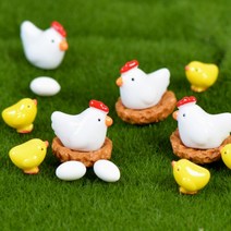 ts 미니어쳐 가구 음식 미니어처집 집만들기 Diy 만들기 소품 미니어처 꼬꼬닭, 병아리