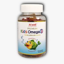 하이웰 키즈 오메가3 젤리 구미 EPA DHA 60개, 1개, 60정