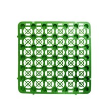 조경용 배수판 원예 플라스틱보드 방수 화단 잔디 20개, C 녹색 500x500x20mm 20개