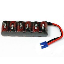 EP 파워 7.2V 1600mAh EC3 수소배터리(1/18 RUCKUS Torment/미니 러커스용)