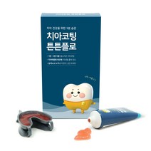 치과 불소 도포 치아코팅 튼튼플로 6회분 가정용 어린이 성인, 1개, 80ml