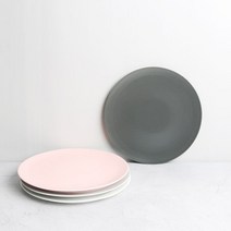 위즈라인 원형접시, 연회색