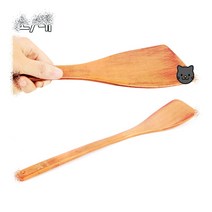 다용도 원목 뒤지개 볶음스푼 옻칠 나무주걱 볶음기 옻칠뒤집개, 대, 상품선택