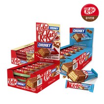 네슬레 킷캣 청키 초코바 초콜릿 24개입 [1박스], 청키 오리지날 24개입 [1박스], 1개