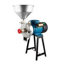 업소용 대형 곡물분쇄기 제분기 고추가루 마늘 양념 전동 다지기 가정용 방앗간기계, 스테인레스 스틸 헤드 구리 와이어 모터