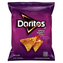 도리토스 스파이시 스위트 칠리 나쵸 49.6g x 64팩 또띠아 또티아 Doritos Nacho Spicy Sweet Chili