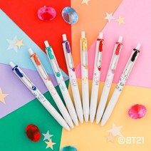 유니볼 원 한정판 BT21 0.38 단품 세트, UMN-SBT 38 블랙