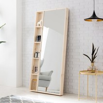 원목 선반형전신거울(1800 전신거울), 단품