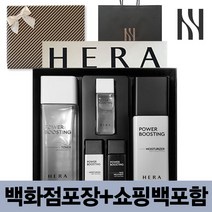 정품 헤라 옴므 파워부스팅 스페셜 2종 세트 남성 스킨 로션 (선물포장+쇼핑백 증정), 파워부스팅 스페셜 2종 (샘플3p+백화점포장+쇼핑백)