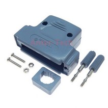 1PCS 24w 30a 금 도금 수 암 (high) 저 (전류 커넥터 D-SUB 어댑터 solder type 17 + 7 plug 잭, 02 1PCS Plastic shell