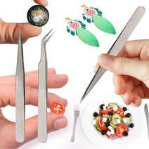 미니를사랑하는사람들 미니어쳐 미니어처 DIY 도구 단품, 6)일자핀셋