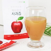 케이셀러 국산 사과즙 100ml 50포 100포 사과