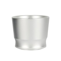 커피 도징 컵 알루미늄 합금 에스프레소 깔때기 EK43 콩 그라인더용 51/58mm 포타필터 브루잉 볼, 01 은