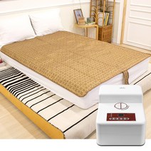 디딤 프리미엄 온수매트(싱글/더블)황토/그레이색 침대매트 온열매트 건강매트 전기매트 난방, 황토색(싱글)